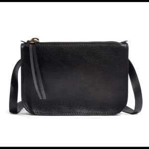 Madewell Simple Pouch Belt Bag- Black NWOT